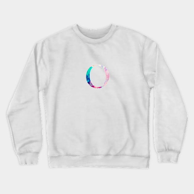 Rainbow Marble Omicron Crewneck Sweatshirt by AdventureFinder